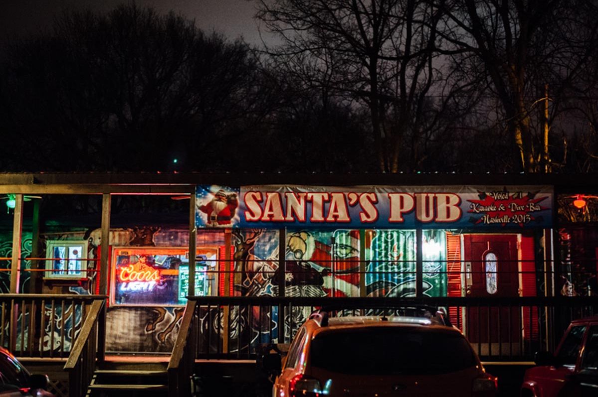 Santa's Pub and the Dive Bars of Nashville Edible Nashville