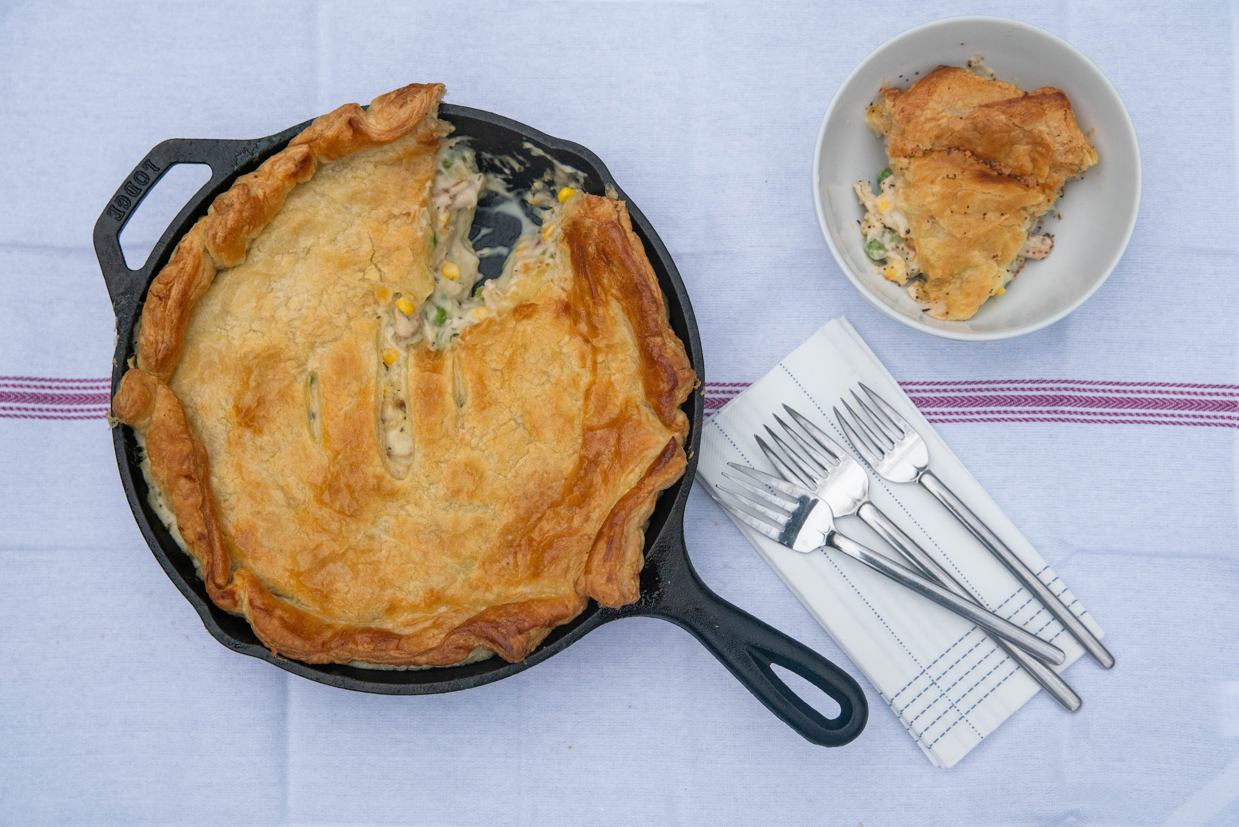 Lodge Cast Iron Chicken Pot Pie 