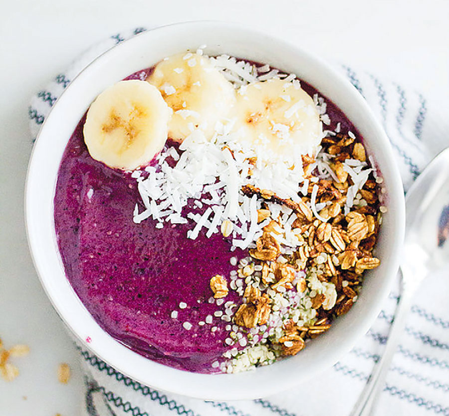 Blueberry Smoothie Bowl | Edible Nashville