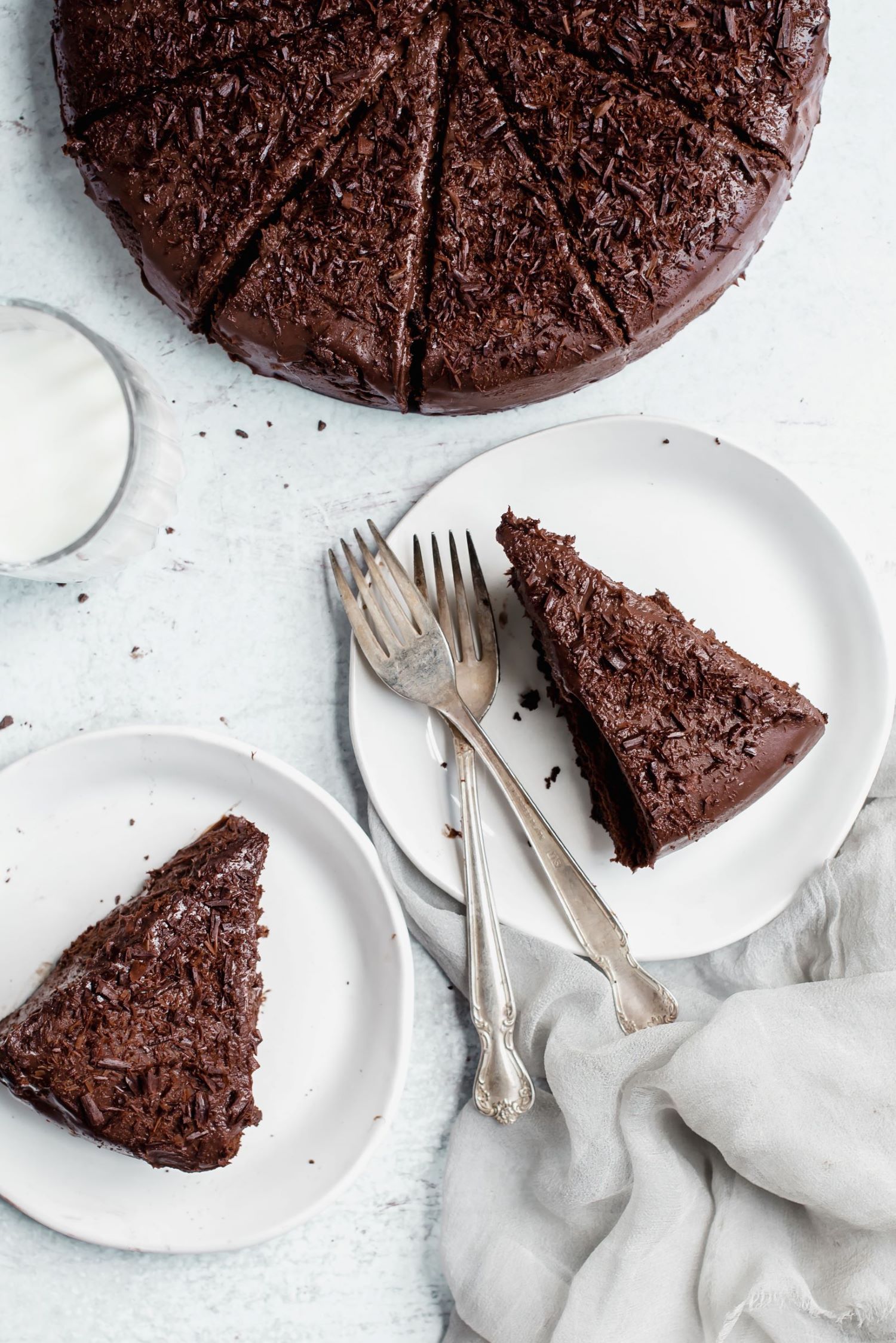 Bittersweet Chocolate Cheesecake 