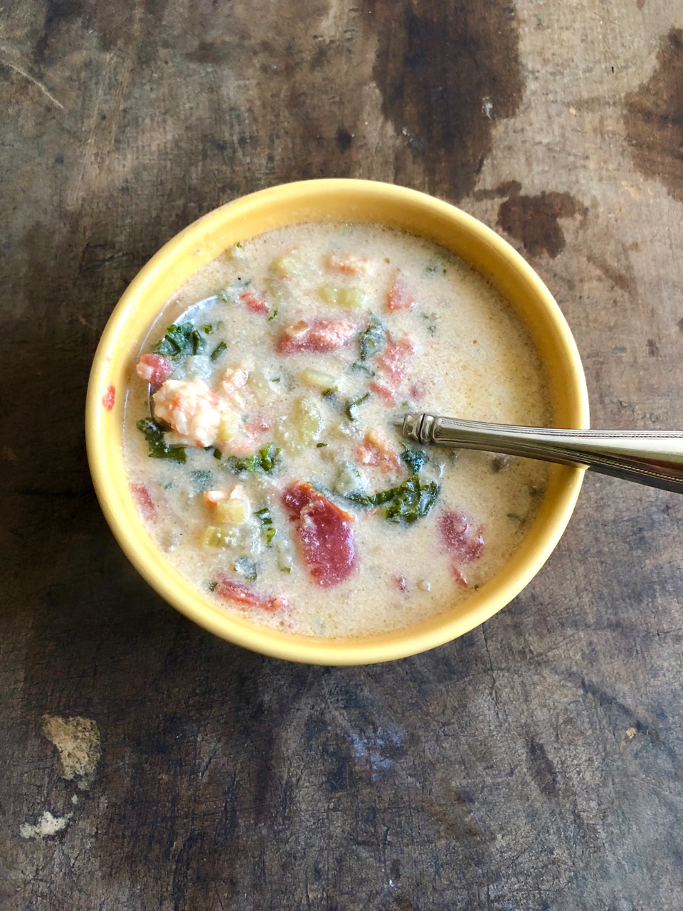 Shrimp Chowder with Kale | Edible Nashville