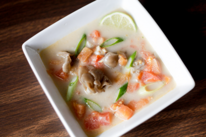 Vegetarian Tom Kha Soup