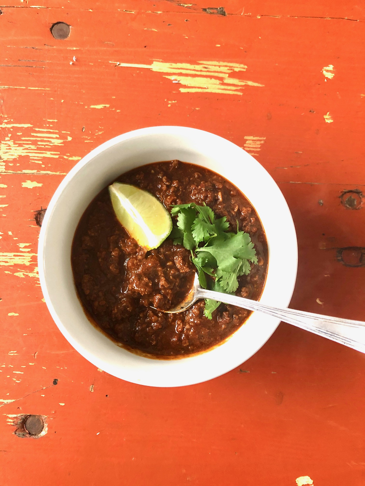 M Street's Mole Style Beef Chili - Edible Nashville