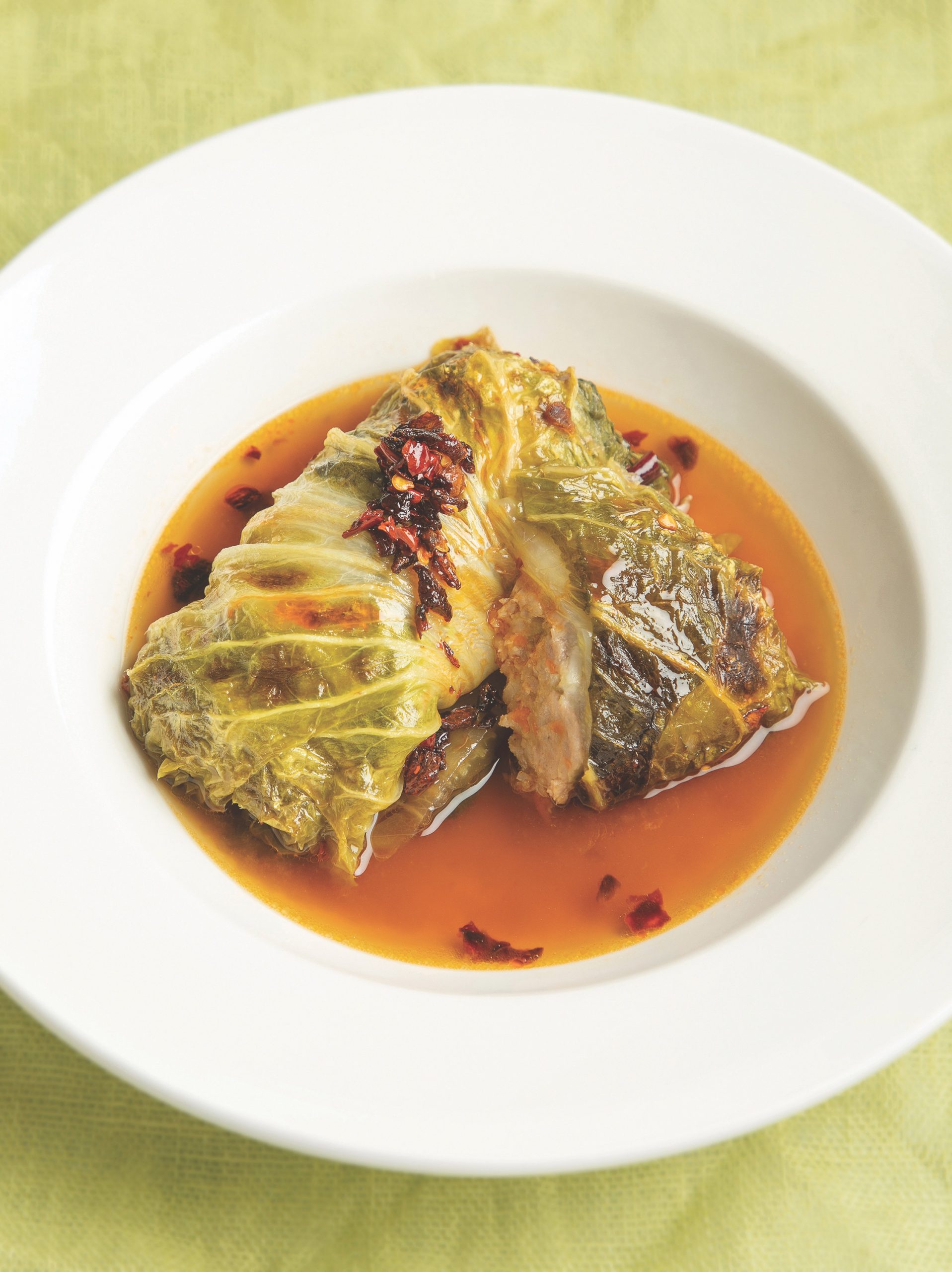 Cabbage Rolls Stuffed With Rice and Pork - Edible Nashville
