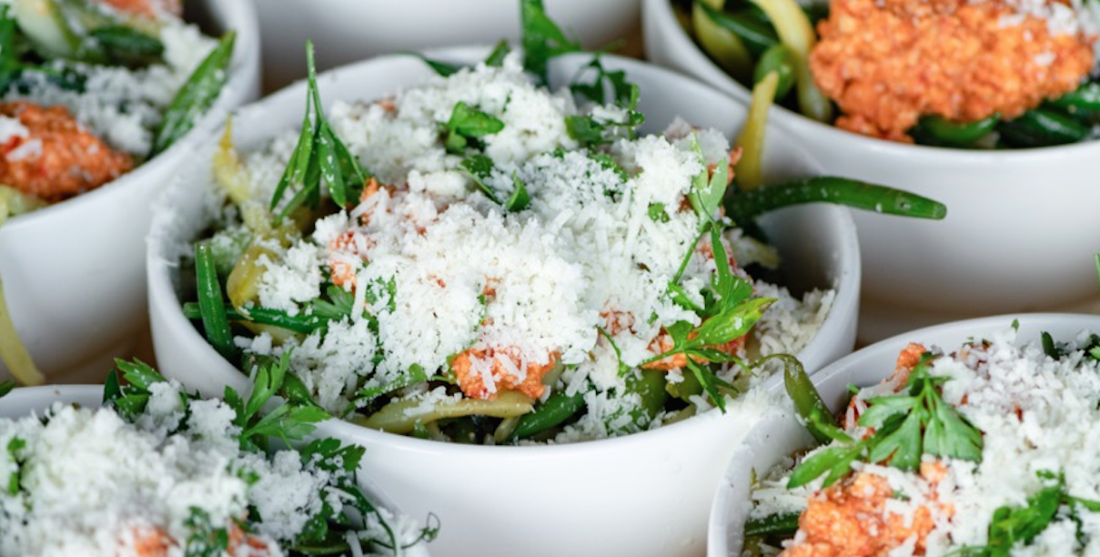 Romesco Green Beans - Edible Nashville
