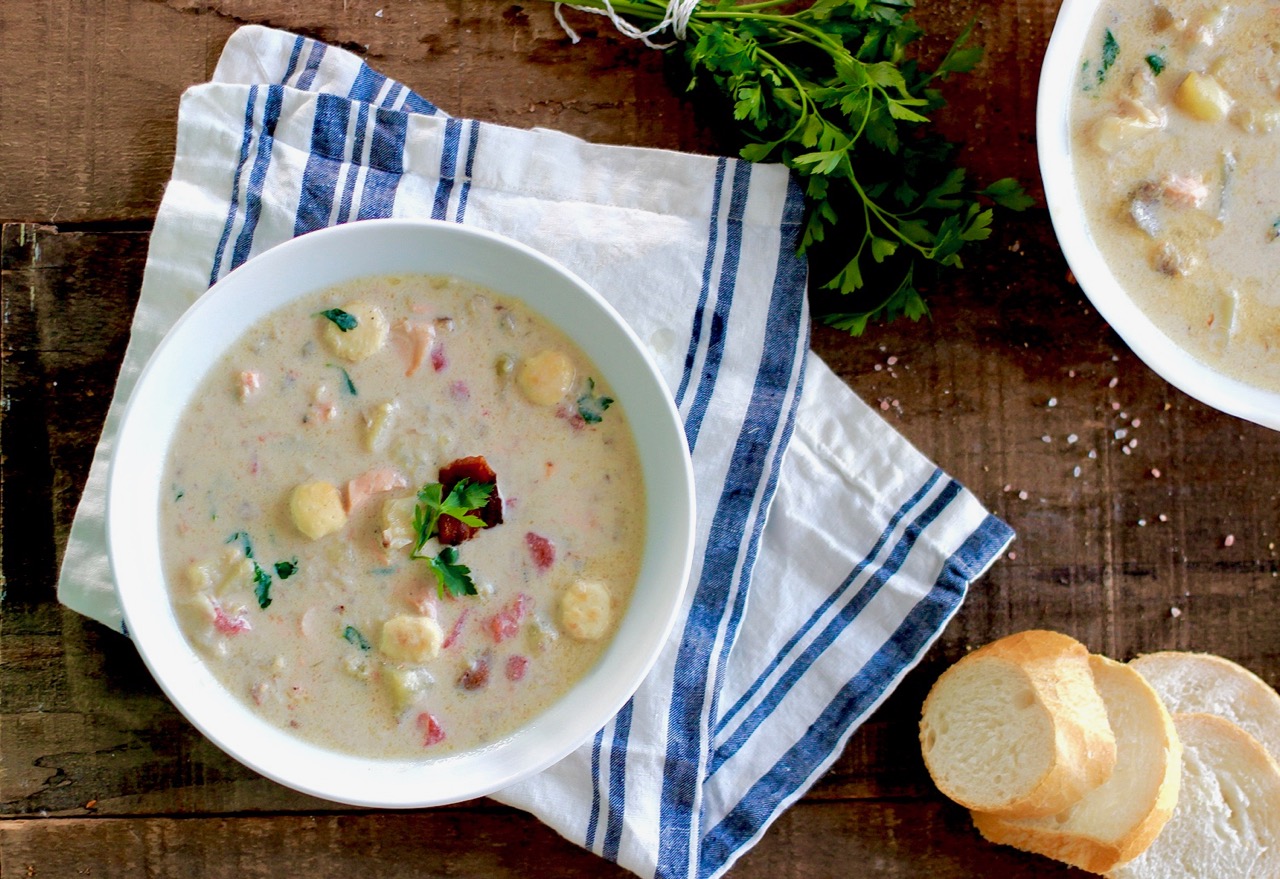 Seafood Chowder - Edible Nashville