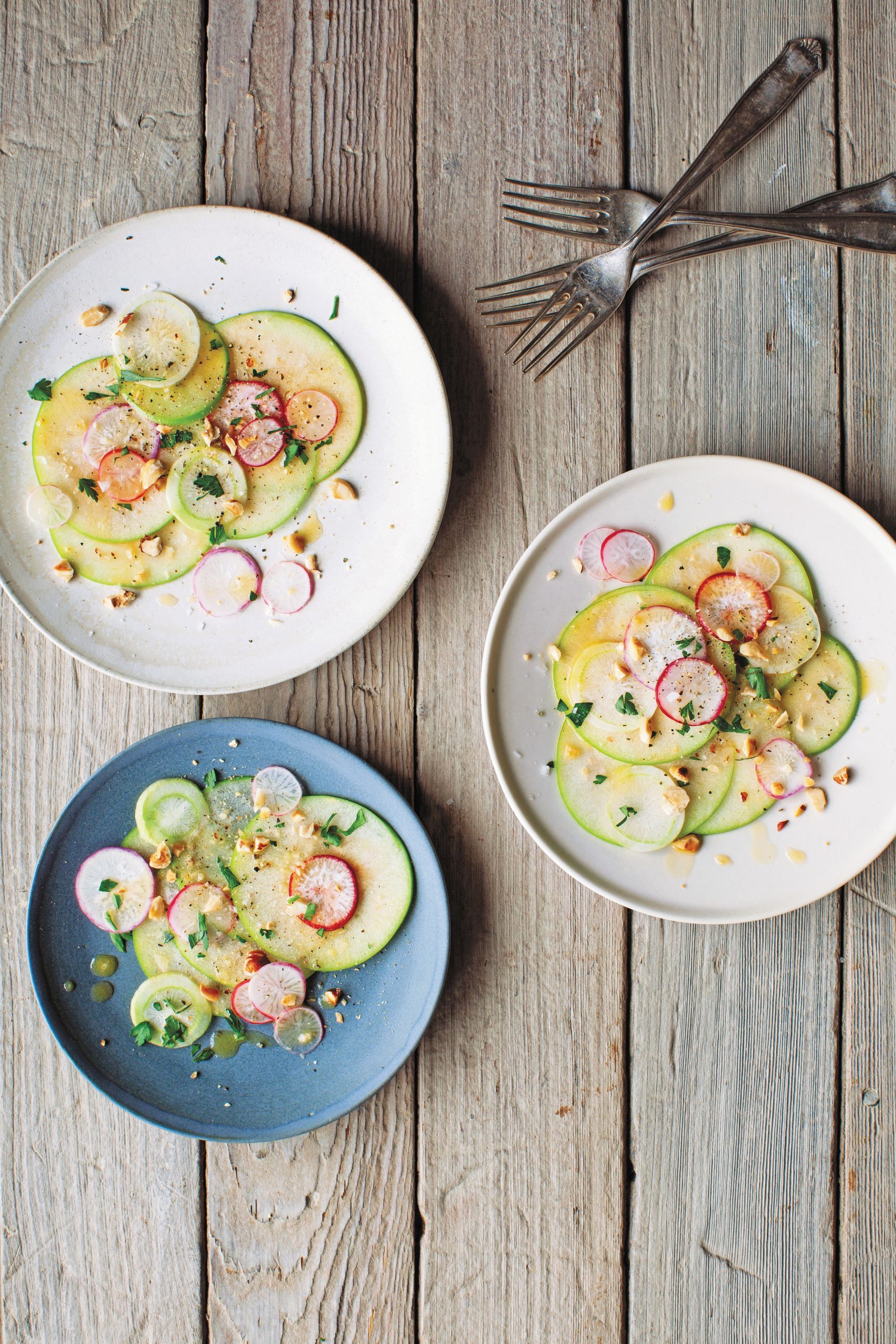 Sliced Radish and Apple Salad - Edible Nashville