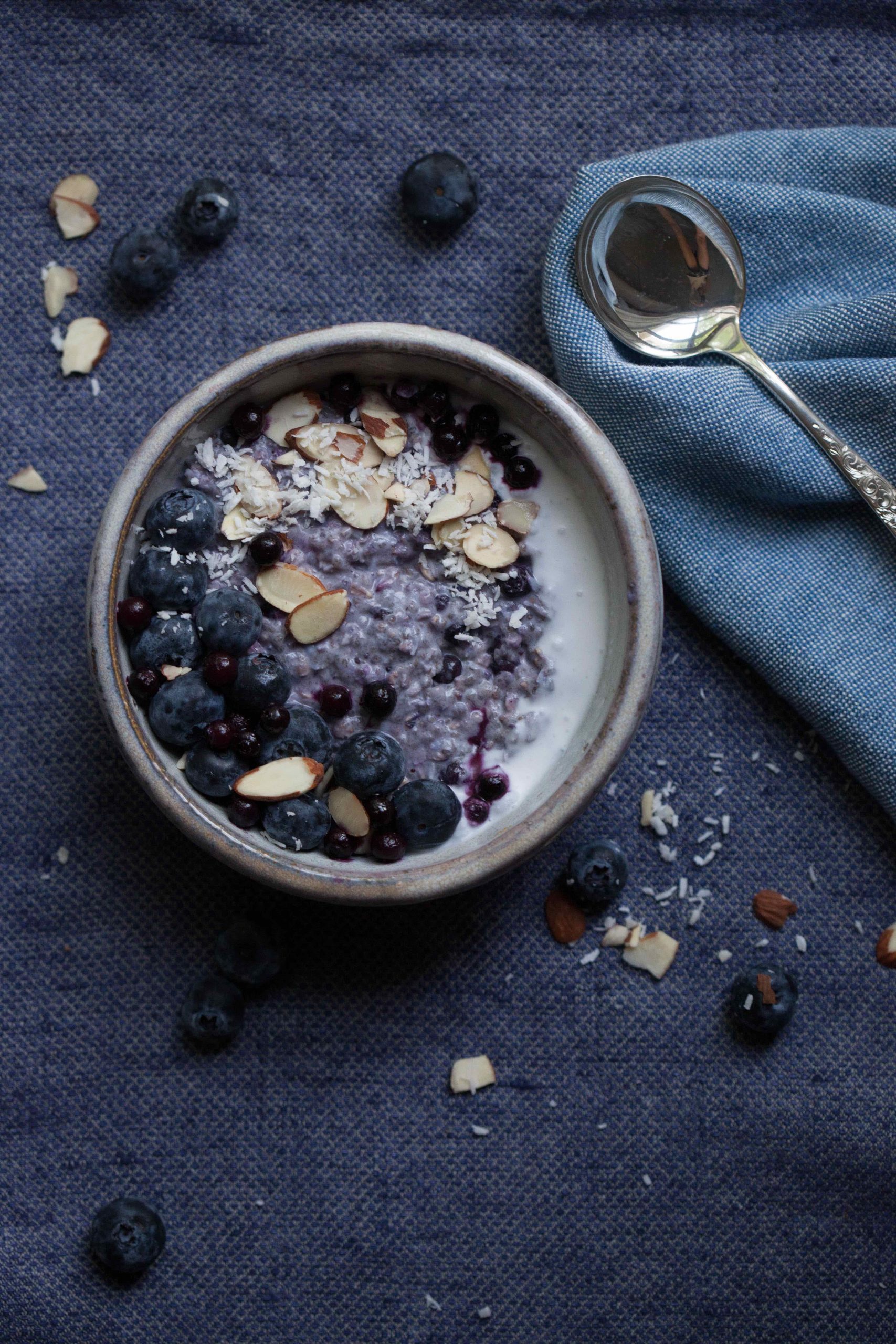Laura Lea's Blueberry Coconut Overnight Oats - Edible Nashville