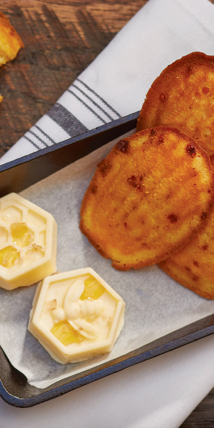 Cornbread Madeleines - Edible Nashville