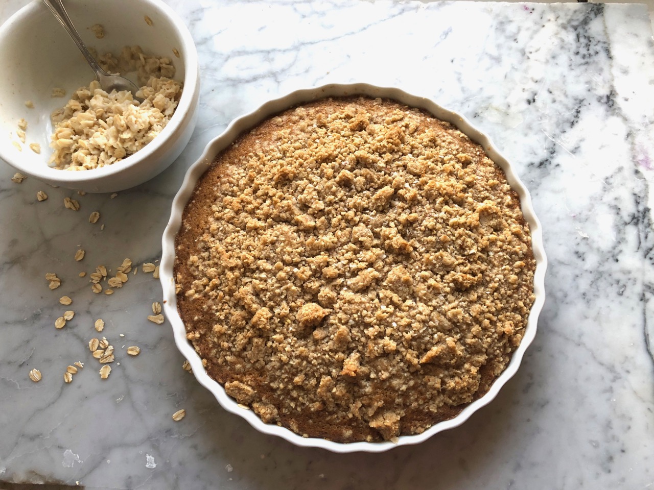 Crunchy-Topped Oatmeal Cake - Edible Nashville