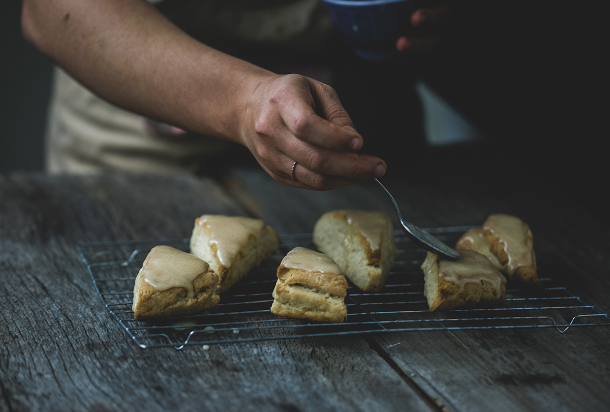 Gluten-free Maple Scones - Edible Nashville