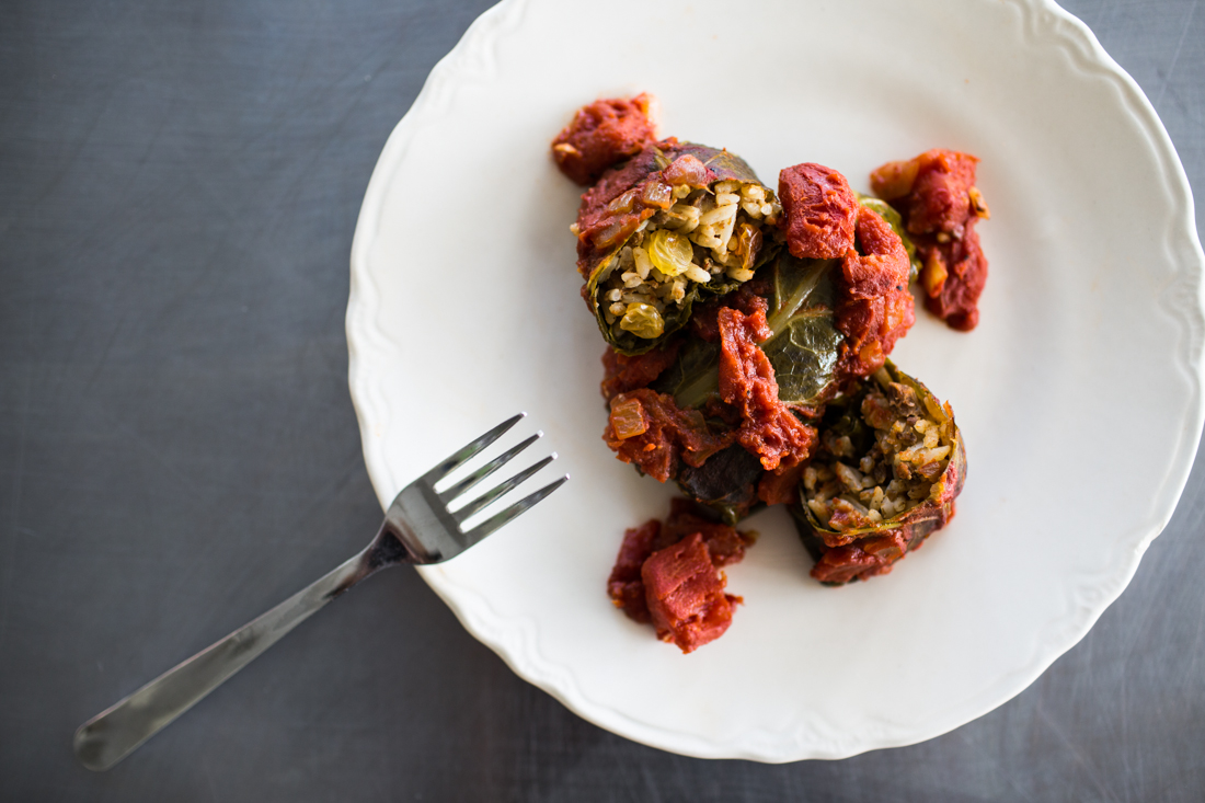 Nashville Food Project's Beef Stuffed Collard Rolls - Edible Nashville