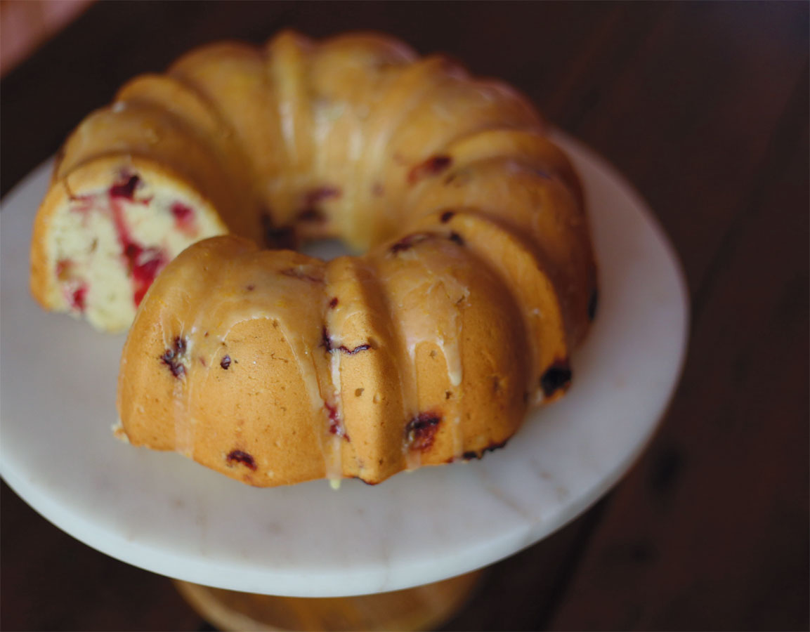 Orange and Cranberry Bundt Cake from The Sweet Stash Bakery - Edible Nashville