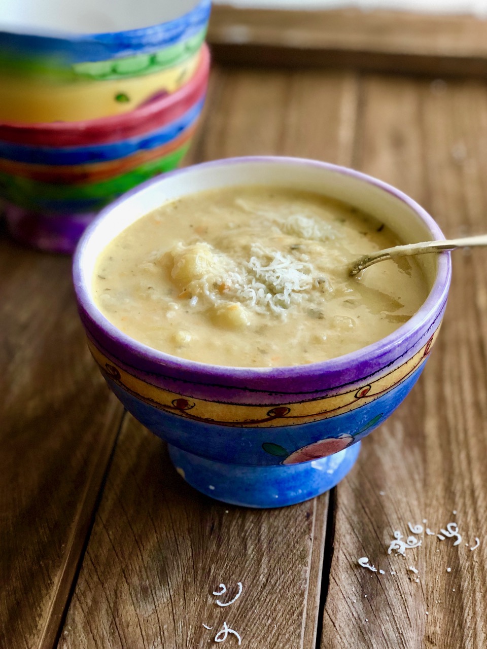 Three Potato Cheese Soup - Edible Nashville