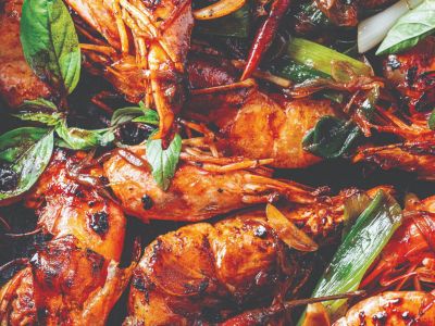 Vietnamese-Style Caramelized Shrimp
