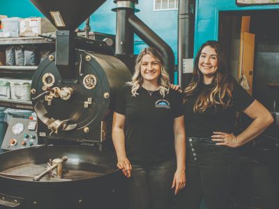 Chelsea Lanier and Camie Carlisle (Summit Sisters Coffee)