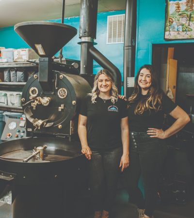 Chelsea Lanier and Camie Carlisle (Summit Sisters Coffee)
